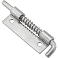 thumbnail image 2 of Bisagra de pasador plano de acero inoxidable 304 2 uds pestillo de resorte Hardware, 2 of 5