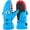 Blue Shark, variant on Kids Ski Mittens Waterproof Snow Windproof Thinsulate Warm Winter Cold Weather Gloves with String for Boys Girls