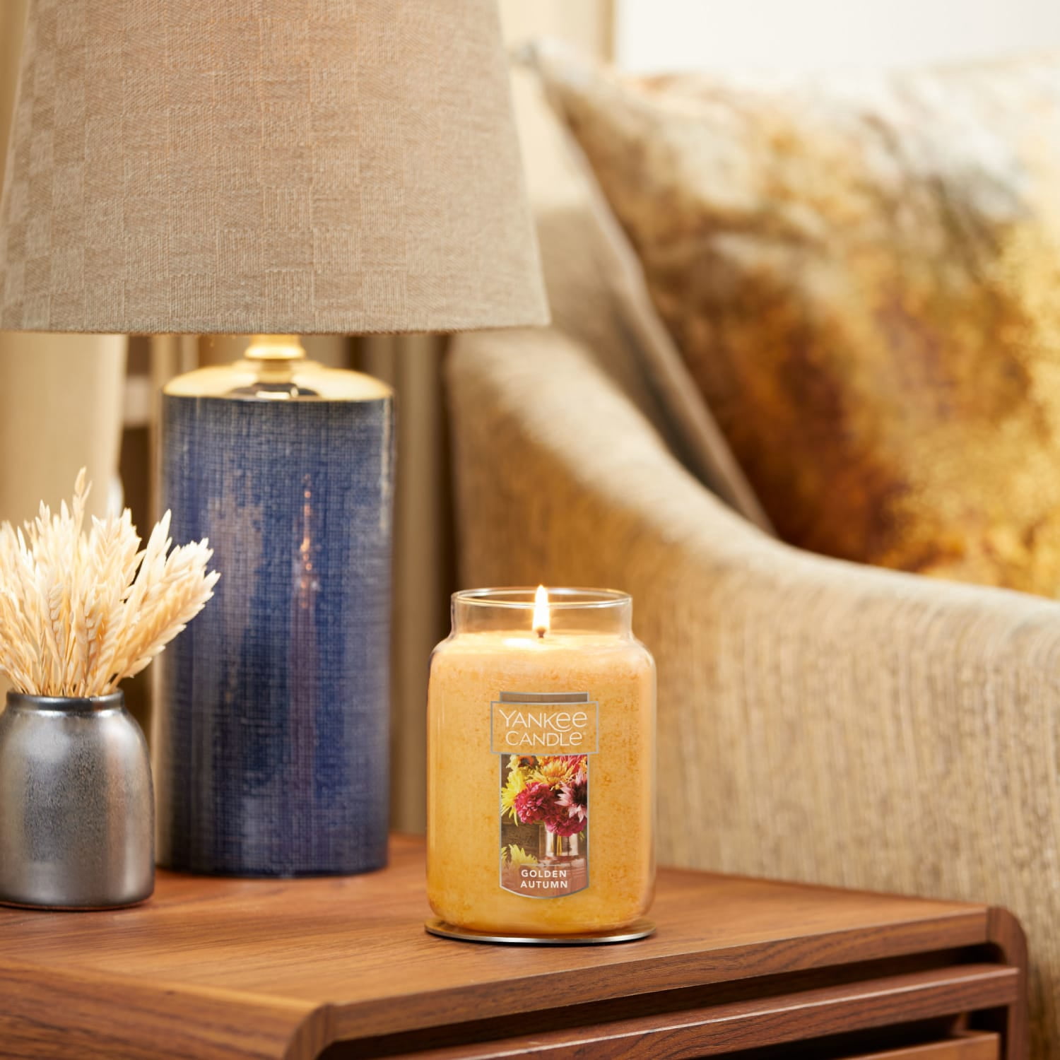 Yankee Candle Golden Autumn Original Large Jar Candle
