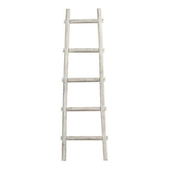 Wooden Ladder - White
