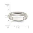 thumbnail image 4 of Bague de Mariage pour Femmes en Argent Sterling (4mm), 4 of 4
