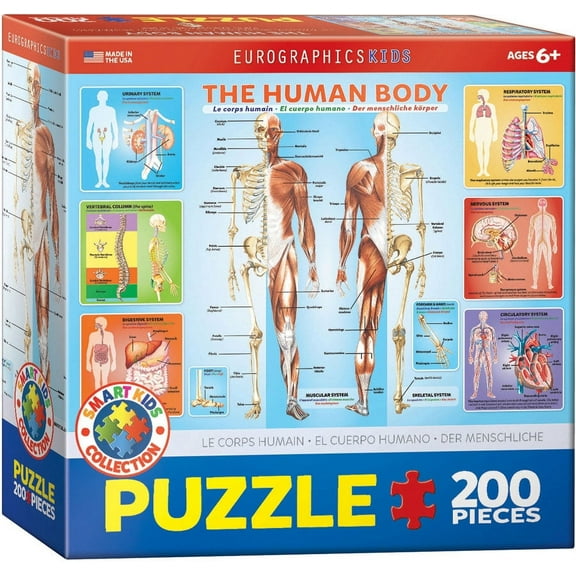 The Human Body 200-Piece Puzzle