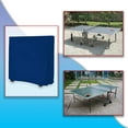 thumbnail image 5 of Ping Pong Table Cover for Indoor / Outdoor - Waterproof & UV Resistant Table Tennis Cover 18 Oz PVC Heavy Duty Fabric with Air Pockets & Drawstring for Snug Fit (Blue), 5 of 7