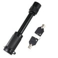 thumbnail image 2 of Anti-theft Latch Lock Locking Pin Key Coated Dual Receiver Locking Hitch Pin Black, 2 of 5