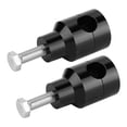 thumbnail image 4 of Pair 25mm Lift Handlebar Riser Aluminium Alloy for Motorcycle Modification (Black), 4 of 9