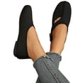 thumbnail image 6 of IEMIEMIEM Women's Mary Jane Flats Comfortable Dressy Ballet Flats Casual Round Toe Slip On Non Slip Office Work Woman Walking Shoes 8.5 Wide Black, 6 of 8