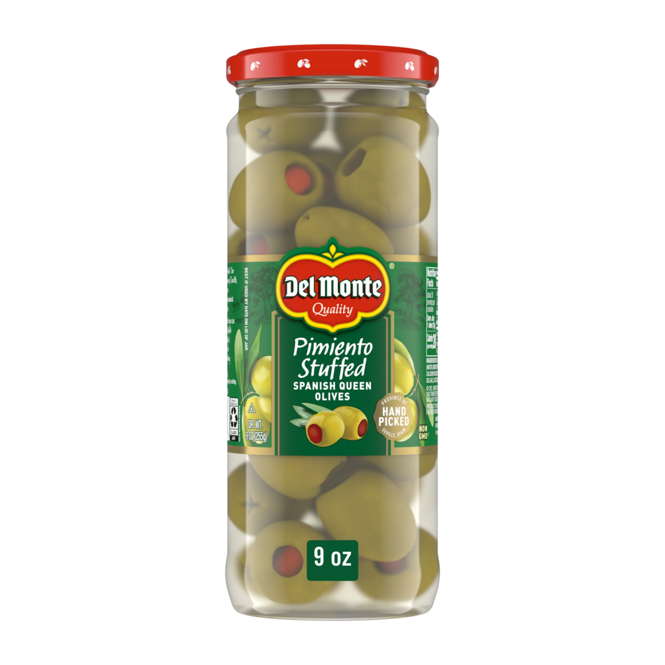Del Monte® Spanish Manzanilla Pitted Olives, 8 oz. Jar - Walmart.com