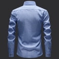 thumbnail image 4 of Men Solid Color Long Sleeve Button Down Shirt Casual Turn Down Collar Top Fashion Lightweight Soft Fabric Daily Business Work Outdoor Sport Wear Shirts Polos For Men, 4 of 5