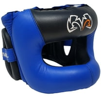 Rival Boxing Guerrero Facesaver Headgear - L/XL - Blue