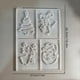 thumbnail image 3 of 3D Tema de Navidad Vela Cubierta Adorno Moldes de Silicona Proyección Casa Piezas Resina Hormigón Vela Cubierta Molde, 3 of 5