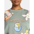 thumbnail image 4 of Disney Winnie the Pooh and Friends Women's Honey Pot Graphic Sweatshirt with Embroidery, Sizes XXS-4X, 4 of 5