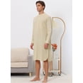 thumbnail image 3 of Camisón para hombre Lars Amadeus Caqui L, 3 of 5