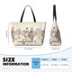 thumbnail image 4 of Disketp Two Cowboys Riding Horses In The Desert Bolsa de Playa de Gran Capacidad, Bolso Impermeable y a Prueba de Arena para Mujer, Ideal para Playa, Piscina y Natación, 4 of 7