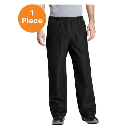 Port Authority PT333 Torrent Waterproof Pants, Black, 2XL, Mens Pants