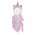 thumbnail image 4 of Colgador de pared CHAO Atrapasueños Unicornio Rosa 28 pulgadas, 4 of 5