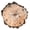 Style D, variant on Modern Minimalists Wood Grains Annual Rings Print Wall Clock Quiet Not Ticking for Living Room Battery Operated