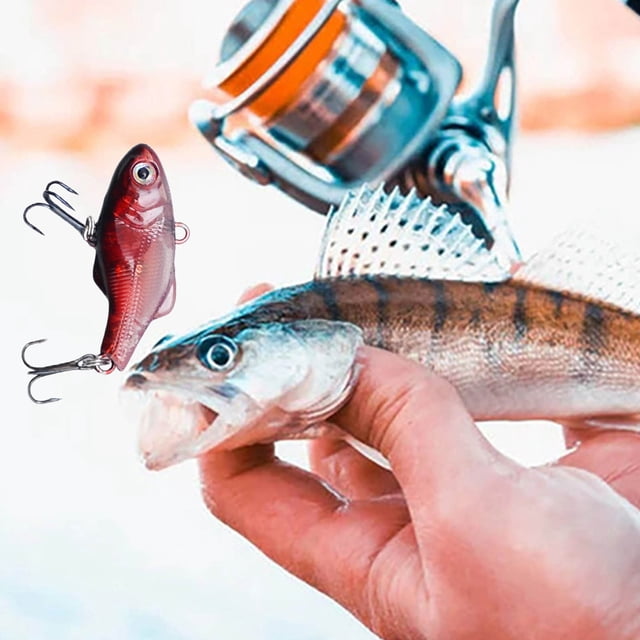 BKER Lipless Crankbait – Unique Flat Back Design For Enhanced Vibration & Thud Sound