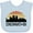 AE-Light Blue, variant on Inktastic Cincinnati Ohio Skyline Retro Boys or Girls Baby Bib