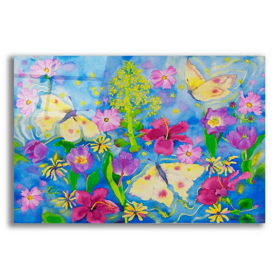 Epic Art 'Gates Of Grace' by Carissa Luminess, Acrylic Glass Wall Art, 24"x16"