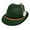 Green1, variant on Alpine Oktoberfest Felt Hat Cap for Festiva