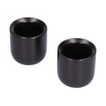 thumbnail image 1 of Coffee Cup, Thickened Safe To Use Exquisite Hand Made Bevel Coffee Mug 100ml  For Tea For Home For Restaurant For Milk Matte Black,Matte White, 1 of 8