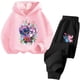 thumbnail image 4 of Nuevo conjunto de sudadera con capucha de Stitch para niñas, sudadera de otoño e invierno, jerséis Harajuku de manga larga, camisetas casuales con capucha de la serie Disney Stich, 4 of 5