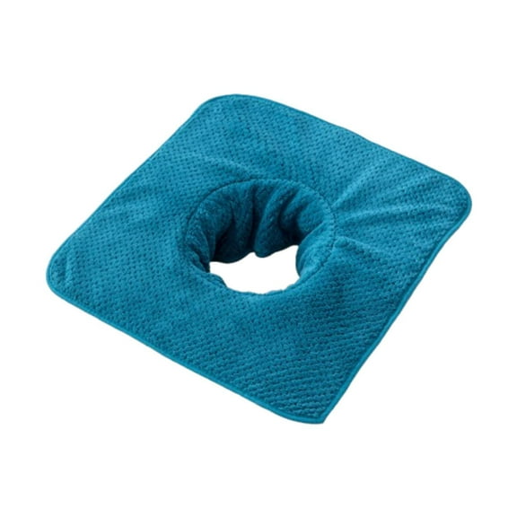 Serenable Massage Table Towel with Face Hole,Massage Towel,Lightweight,,Sturdy, Towel for Spas Salons Blue