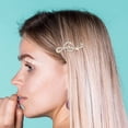 thumbnail image 4 of WHAMVOX 2 Pcs Barrettes en Strass Forme de Note de Musique pour Filles Accessoire Élégant, 4 of 7