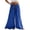 #03 Blue 【Mix & Match: Stock Up on Your Favorite Colors】, variant on Women's Cotton Linen Pleated Wide Leg Pants, Elastic High Waist Side Pocket Resort Trousers, Semi Sheer Flow Casual Bottoms for Summer Beach Daily | TruHer,Black S