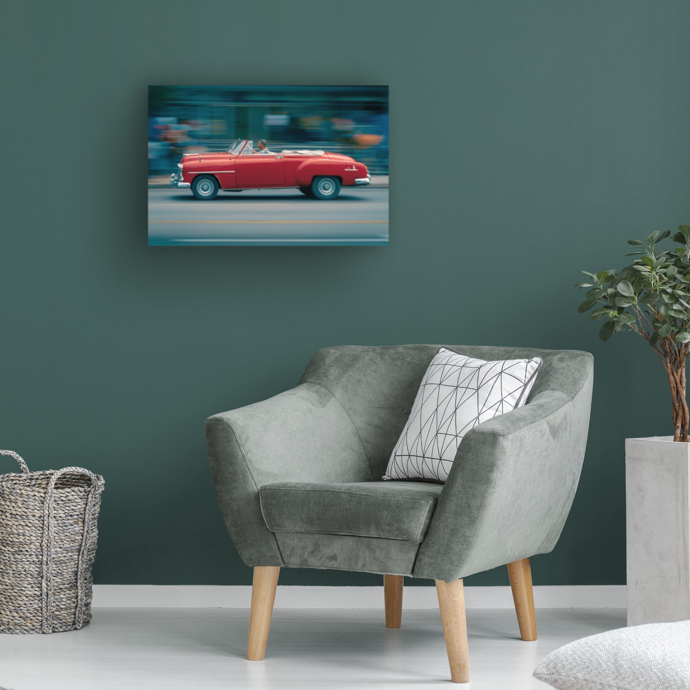 Trademark Fine Art Andreas Bauer Driving Fast Canvas Wall Art
