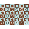 thumbnail image 1 of Ahgly Company Indoor Rectangle Patterned Blue Lagoon Blue Area Rugs, 5' x 8', 1 of 6