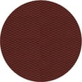 thumbnail image 1 of Ahgly Company Indoor Round Patterned Chocolate Brown Area Rugs, 8' Round, 1 of 6