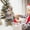 Gray, variant on EDHITNR Christmas Santa Claus Doll, Plastic Table Decoration Toy, Holiday Child Gift for Home Party Ornament, Blue