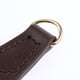 thumbnail image 5 of 2 tiradores de cremallera de cuero, accesorio para reparación de bolsos, color rojo café, 5 of 9