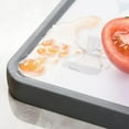 thumbnail image 4 of Clearance Items,npkgvia Cutting Board,Cutting Mat,Large Two 2 In 1 PP Plastic & 304 Stainless Steel Cutting Board Multifunctional Chopping Board For Kitchen,Vegetable Cutter, 4 of 8