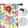 thumbnail image 4 of Pioneer Flower Floral Print Pattern Teens Curtains,Teens Insulated Curtains Set Of 2,Bedroom Essentials,Toddler Room Decor 52"x84", 4 of 5