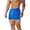 Blue#2, variant on Men's Mesh Shorts Baggy Comfort Cotton Gym Shorts Quick-Dry Workout Training Shorts with Drawstring Beige L