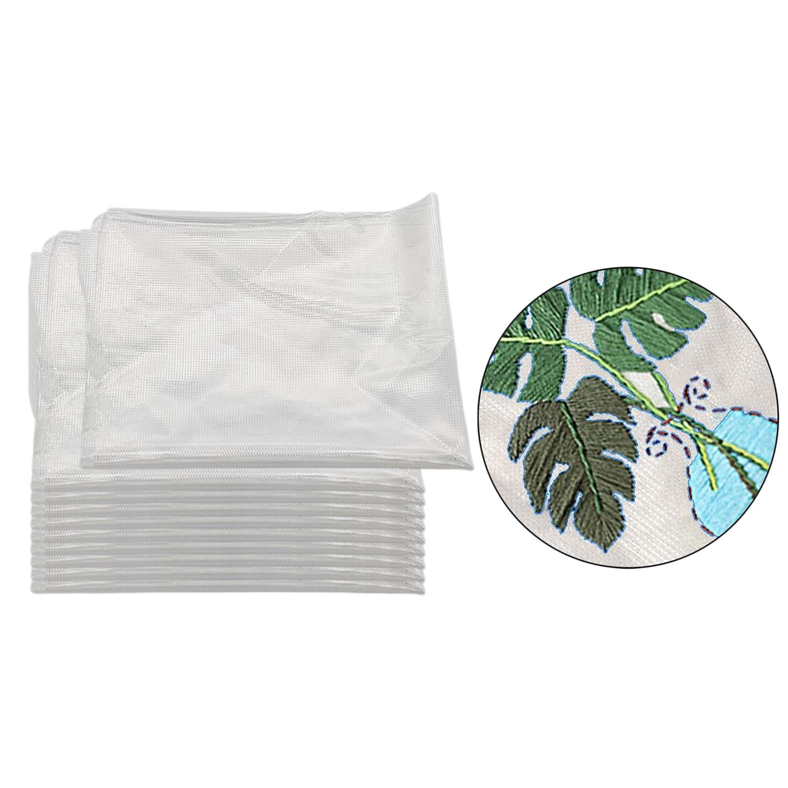 Buy Fabric Transfer Paper Water Soluble Embroidery Stabilizer Topping 10 Sheets Online at Lowest