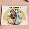 thumbnail image 2 of Clearance Desk Calendar 2025,12 Monthly Wall Calendar Assorted Patterns, Easy To Hang, 2 of 5
