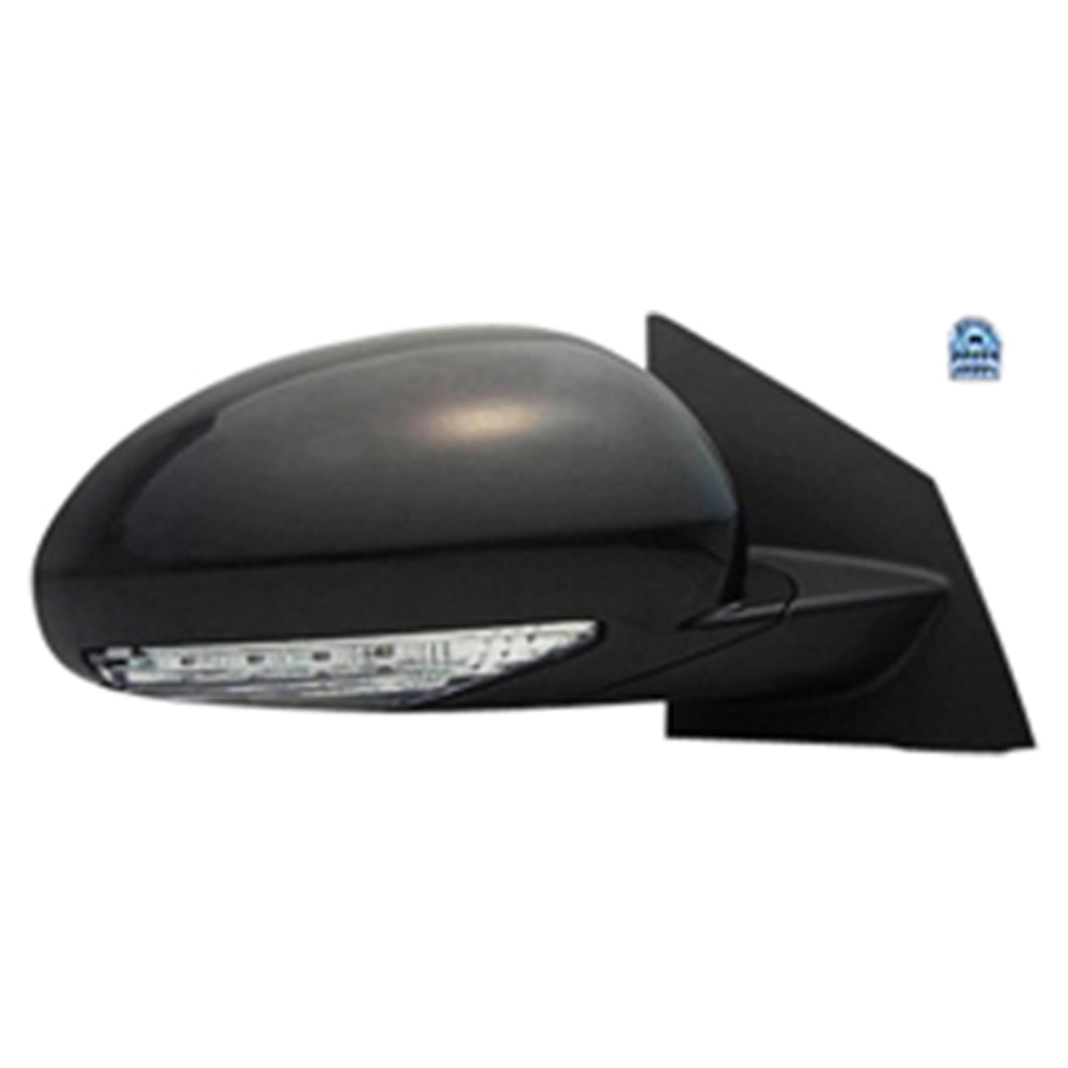 Passenger Side Power View Door Mirror For Buick Enclave 2008-2017 GM1321380