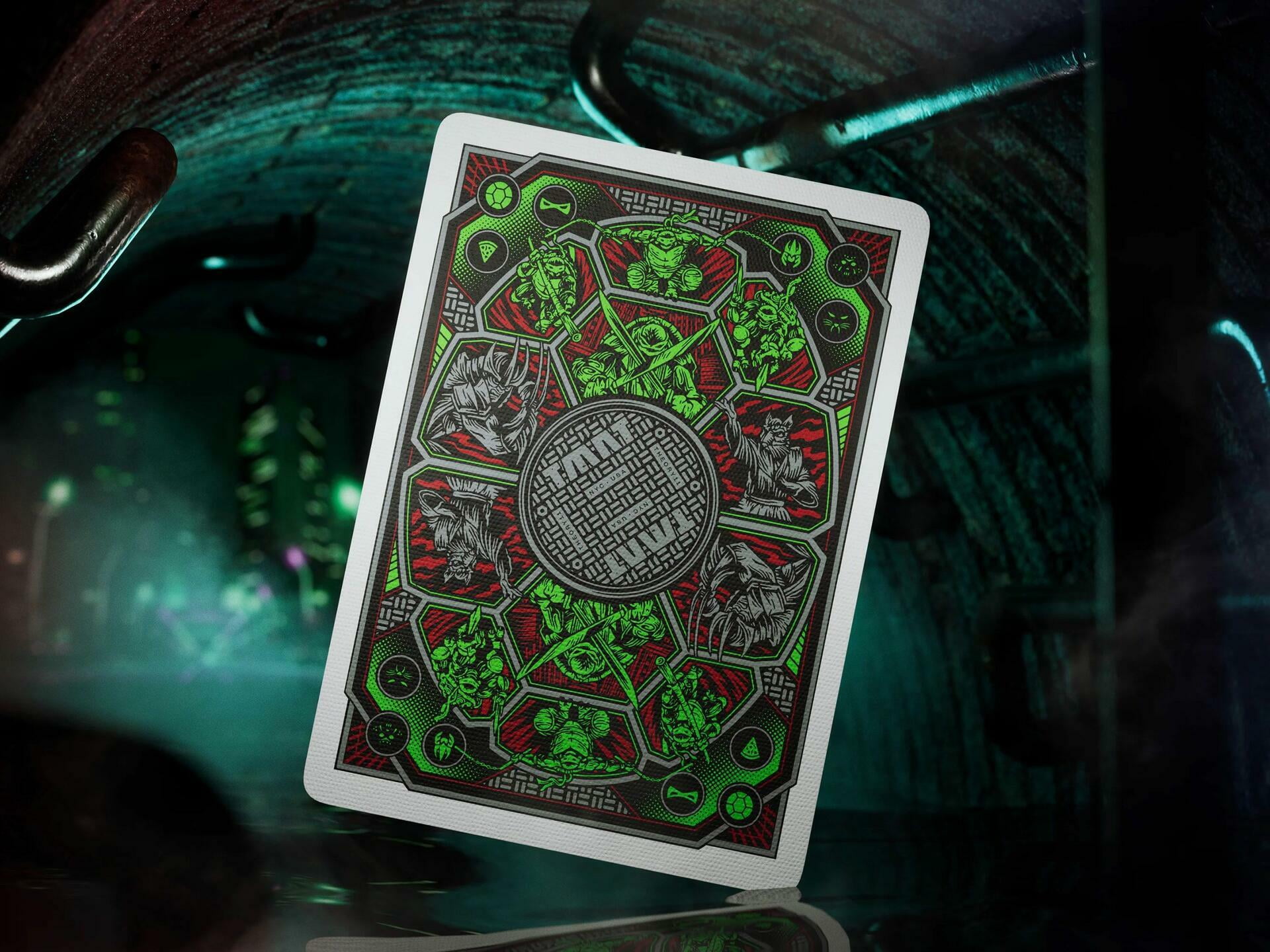 theory11 Teenage Mutant Ninja Turtles Premium Playing Cards, Poker