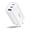 White, variant on TOPADRE 65W USB-C PD Fast Charger, Foldable Plug & 3-Port PD Fast Charging compatible with iPhone 17/16/15/Pro/Pro Max/Samsung - White
