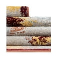 thumbnail image 2 of Unique Loom Kamala Washable Collection Area Rug - Tiles (5' 3" x 8' Rectangle Multi/Beige), 2 of 7