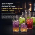 thumbnail image 4 of juego de vasos de vidrio,12 piezas 350-280ML Vasos de vidrio clásico para beber, vasos de agua de 9-12 onzas, vasos de vidrio grueso, para cóctel, whisky, vino, cerveza, zumo, 4 of 9