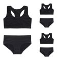 thumbnail image 7 of LYMAYTER Girls Youth Girls Soft Seamless Bra Panty Set Breathable Lightweight Sports Training Outfit, 7 of 7