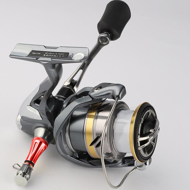 Soporte de carrete Mango Equilibrio para rueda giratoria de pesca Shimano Daiwa (Rojo) Likrtyny Para Estrenar