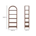 thumbnail image 6 of Moe's Home Collection Eeroo Bookshelf Wood Brown, 6 of 6