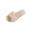 Beige, variant on CHUMUD Women's Fuzzy Open Toe Slippers Fairycore Bow Slides with Plush Accent, Indoor House Shoes Slip On Bedroom Comfy Gift