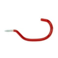 thumbnail image 6 of (2 pack) Hyper Tough Screw-in Vinyl Coated Bicycle Hook Value Pack, Red (6 Pack), 6 of 9
