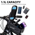 thumbnail image 4 of VICTGOAL Waterproof Bike Frame Bag, Top Tube Bicycle Storage with 6.8" Touchscreen Phone Holder, Large Capacity Cycling Pouch for MTB & Road Bikes, 4 of 11